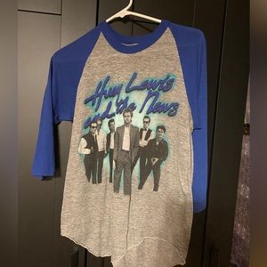 Vintage Huey Lewis and the News tour shirt